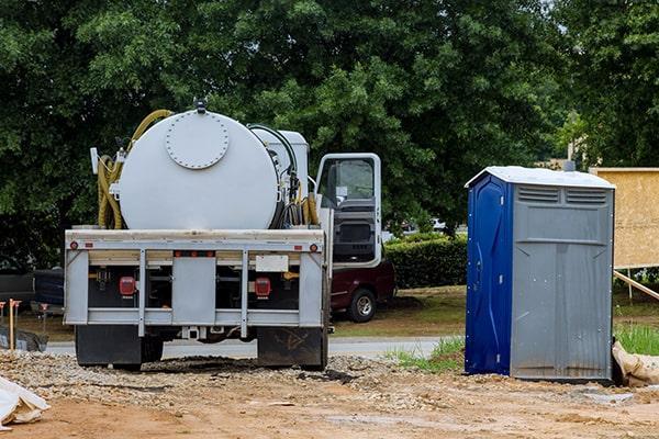 Conroe Porta Potty Rental crew